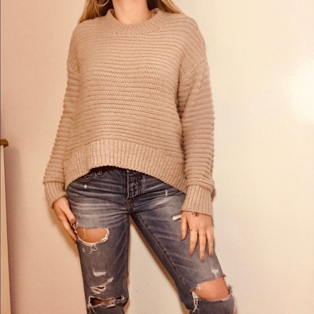3 for $20! Loft Oatmeal Sweater